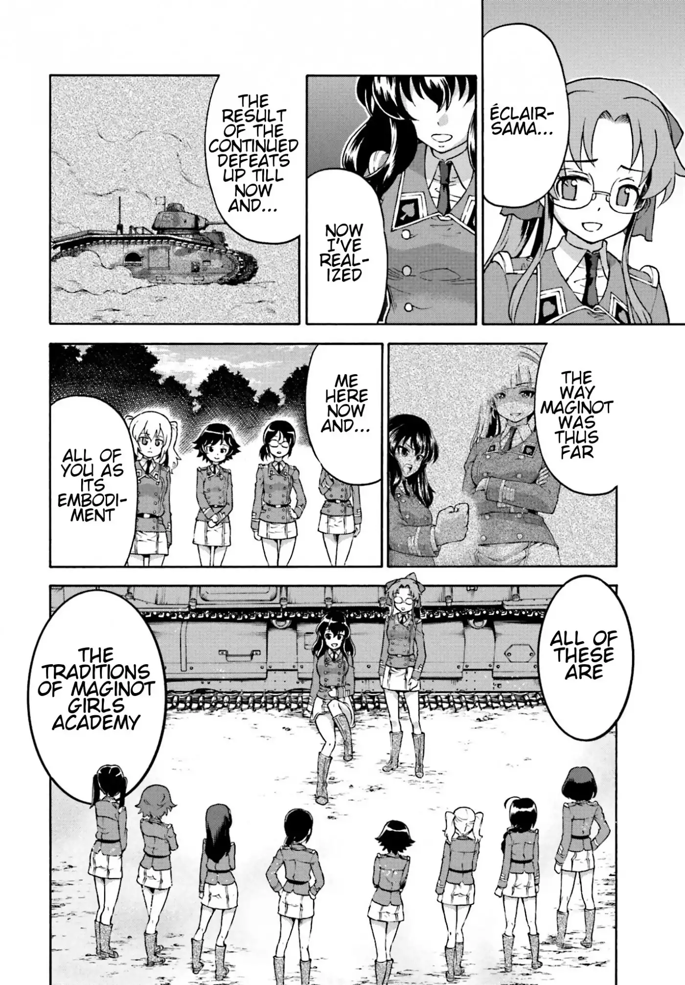 GIRLS und PANZER - Gekitou! Maginot-sen desu!! Chapter 8 22